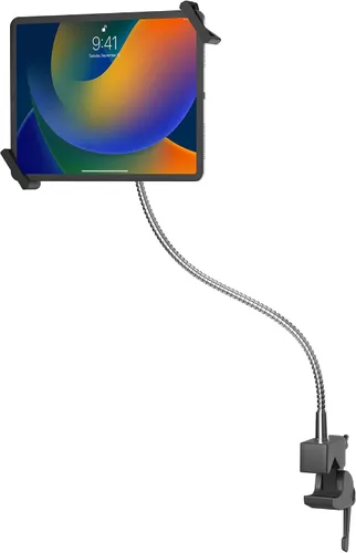 Vista 8 de CTA Digital Soporte de abrazadera para tableta de alta resistencia con cuello de cisne para iPad de 10.9 pulgadas de 10.9 pulgadas, iPad de 7ª/8ª/9ª