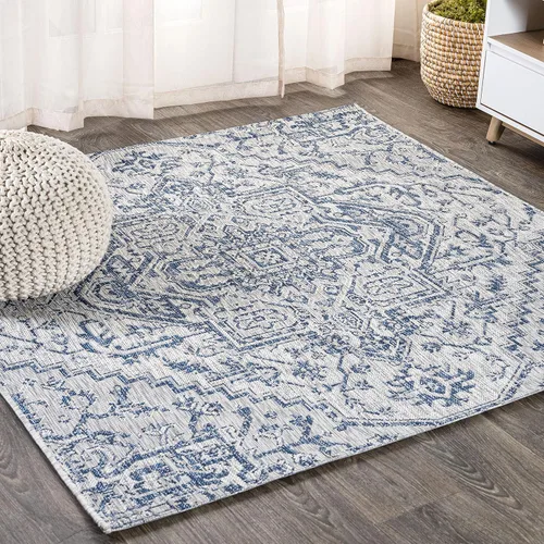 Vista 20 de JONATHAN Y SMB105D-28 - Alfombra de pasillo Boho para interiores y exteriores 2 x 8, color Negro/Gris, con textura de estrella, tejida