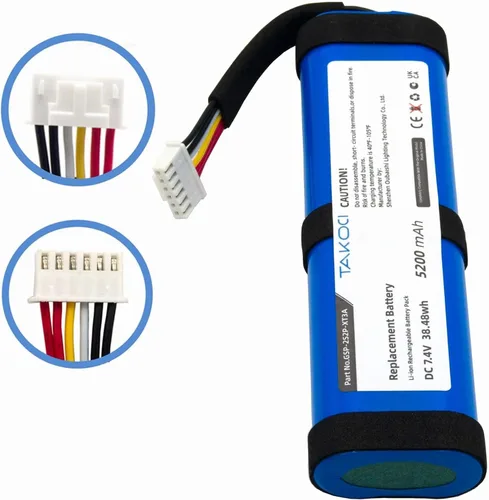 Vista 2 de Xtreme 3 - Batería de repuesto para batería Xtreme 3, batería de altavoz GSP-2S2P-XT3A con herramientas 5200mAH