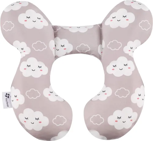 Vista 12 de vocheer Almohada para el cuello del bebé para asiento de automóvil, soporte Oso