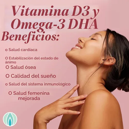 Vista 3 de Femininity Suave como la seda + recarga de 30 días para la sequedad vaginal (60 cápsulas blandas) – Mezcla de aceite de espino amarillo, vitamina D3