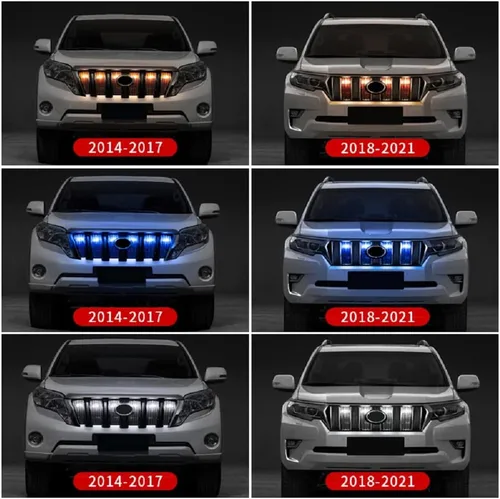 Vista 2 de Lámpara de luz LED de luz central de espacio de luz para Toyota Land Cruiser Prado 150 LC150 2023-2014 2015 2016 2017 Modificación Accesorios