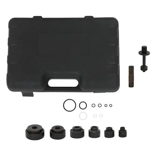Vista 2 de Kit de punzón hidráulico de 10Ton 1/2"-2" con 6 troqueles a juego con el cortador del agujero del conducto eléctrico Kit de herramientas KO
