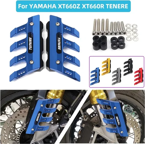 Vista 2 de Guardabarros delantero para motocicleta, guardabarros para Yamaha XT660Z XT660R Tenere accesorios
