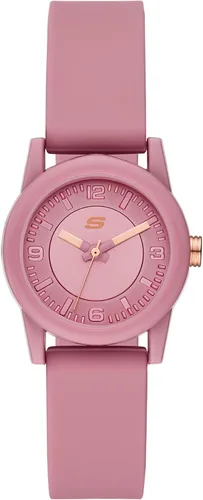Vista 5 de Reloj analógico de metal o silicona mini de Skechers Rosencrans para mujer