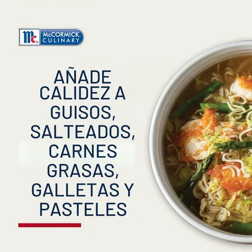 Vista 7 de McCormick Culinary Chinese Five Spice, 16 oz – Un recipiente de 16 onzas de polvo chino de cinco especias con sabor dulce y salado en salteados