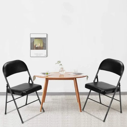 Vista 2 de Elegantes sillas portátiles para eventos