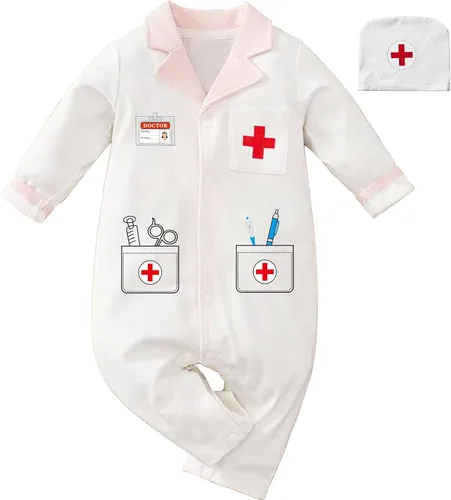 Vista 11 de Traje de traje para bebé recién nacido, uniforme de murciélago de astronauta, ropa de prisionero con sombrero largo Murciélago 1