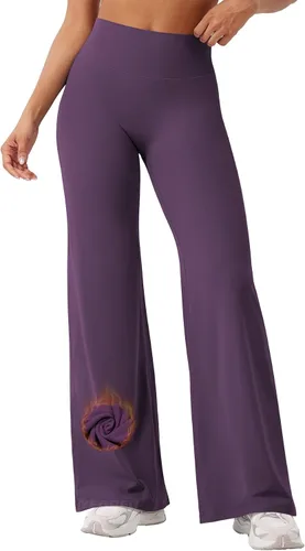 Vista 20 de YEOREO Ease - Leggings rectos para mujer, pantalones de yoga para gimnasio Amarillo (Butter Yellow)