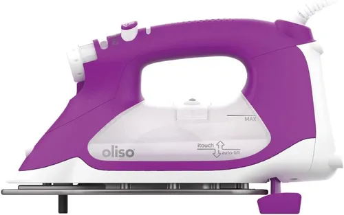 Vista 11 de Yaya Han x oliso TG1600 ProPlus Plancha de vapor de elevación automática - Cosplay y disfraces - Planchado de ropa - 1800 W, flor de cerezo
