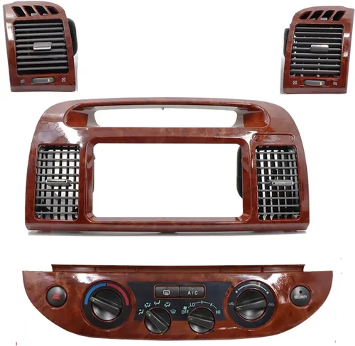 Vista 10 de Salida de ventilación Panel de salpicadero para Toyota Camry 2003-2006 Beige Marrón Cubierta de salida del aire acondicionado del aire