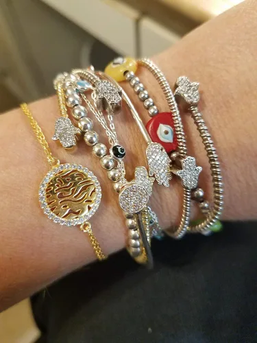 Vista 4 de Shema Israel Chain Bracelet