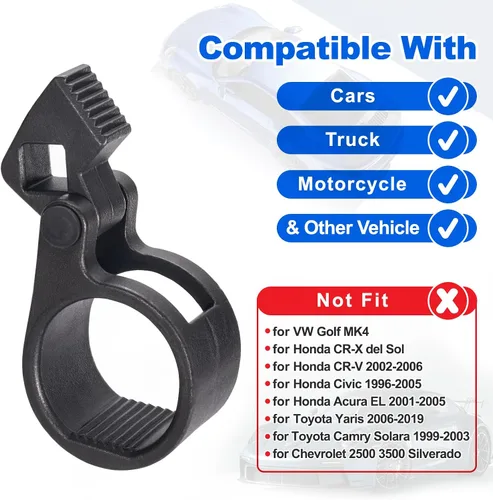 Vista 2 de Llave hexagonal universal para varilla de acoplamiento interior, herramientas de reparación y extracción de 27-42mm para coche, camión, vehículo