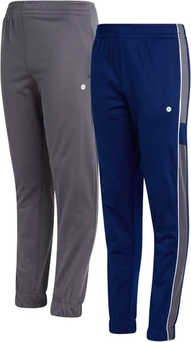 Vista 6 de RBX Pantalones deportivos para niño - Paquete de 2 pantalones deportivos de tricot (tamaño 2T-20)