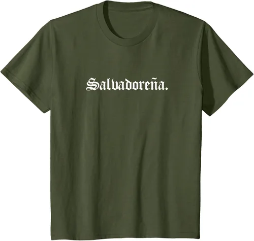 Vista 10 de Camiseta Salvadoreña Mujer, Negro