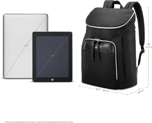 Vista 4 de Samsonite Mochila de cubo Solutions, Negro, Bucket Backpack, Mochila de cubo Solutions
