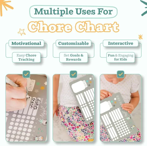 Vista 4 de The Star Jar Products - Tabla de tareas con rotulador de borrado en seco