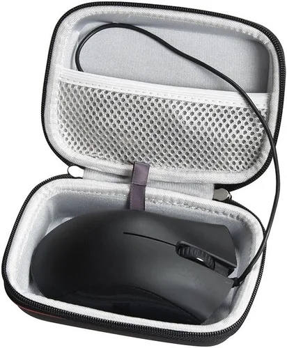 Vista 3 de Hermitshell Funda de viaje compatible con Logitech G502 Proteus Core Tunable Gaming Mouse 910-004074 Razer DeathAdder ergonómico