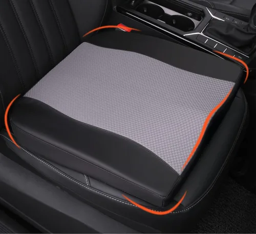Vista 11 de Lofty Aim Cojín de asiento de automóvil, cómodos cojines de espuma viscoelástica para conducir, alivio del dolor de ciática y espalda baja, almohada