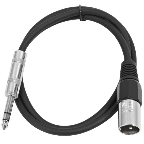 Vista 16 de Seismic Audio - SATRXL-M2 - Cable de conexión XLR verde de 2 pies macho a 1/4" TRS