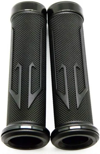 Vista 2 de Negro Open End Open End Manillar Grips Gel Compatible para Yamaha FZ09 2017
