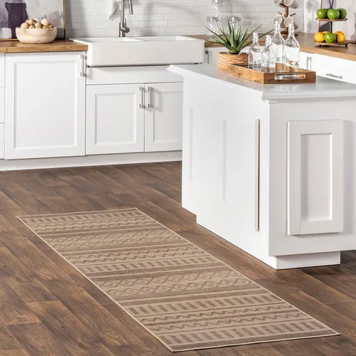 Vista 37 de nuLOOM Alfombra de Área Easy-Jute de 5' x 8', Lavable a Máquina, Antideslizante, para Sala de Estar, Dormitorio, Habitación de Niños, Guardería