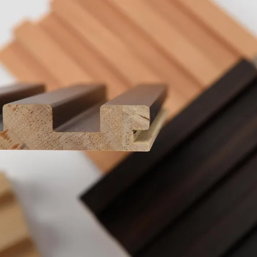 Vista 7 de Art3d Paneles de pared de madera de listones para decoración de interiores y techos, paquete de 4 muestras, 6 x 5.7 pulgadas.