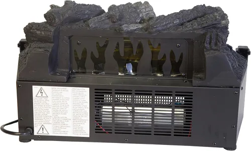 Vista 4 de Confort Glow Calentador eléctrico con diseño de estufa a leña
