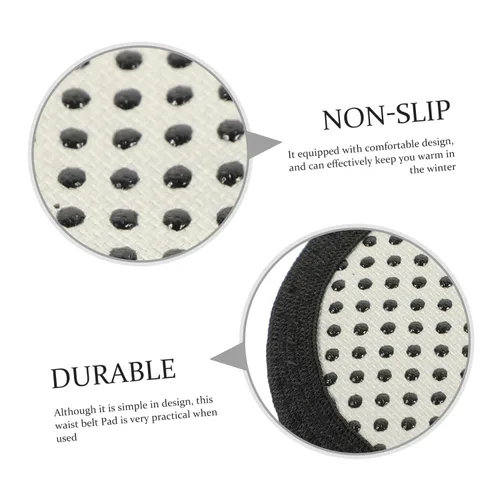 Vista 5 de Heating Lumbar Support Pad 3pcs Polyester Fiber for Office Xmas