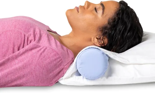 Vista 5 de OPTP The Original McKenzie - Almohada cervical de 20 pulgadas para dormir