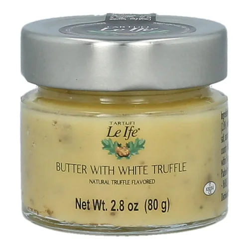 Vista 8 de Sicilia - Botella de vidrio de sal marina con trufa negra (3.52 onzas) TARTUFI LE IFE