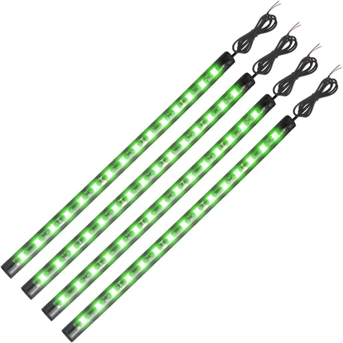 Vista 13 de YM E-Bright Tiras de luces LED ámbar/amarillas 5050 SMD impermeables para coches, luces de bajo para carritos de golf para motocicletas, barco