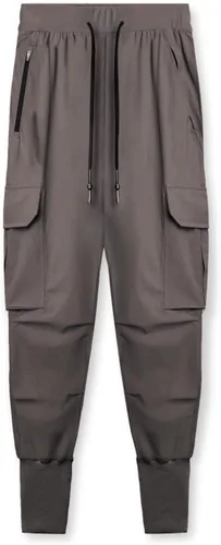 Vista 4 de Pantalones deportivos para hombre, pantalones deportivos ajustados para entrenamiento, gimnasio, senderismo, pantalones deportivos con múltiples