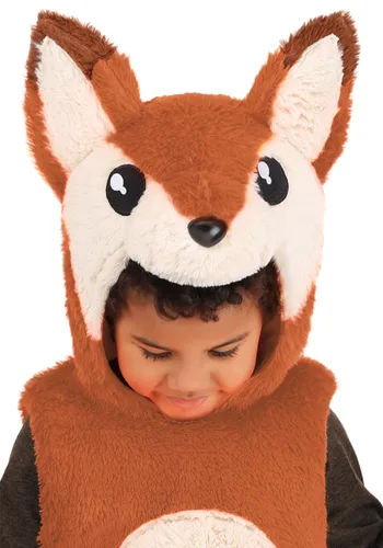 Vista 3 de Disfraz de Zorro Burbuja Saltarín para Niños Pequeños Multicolor