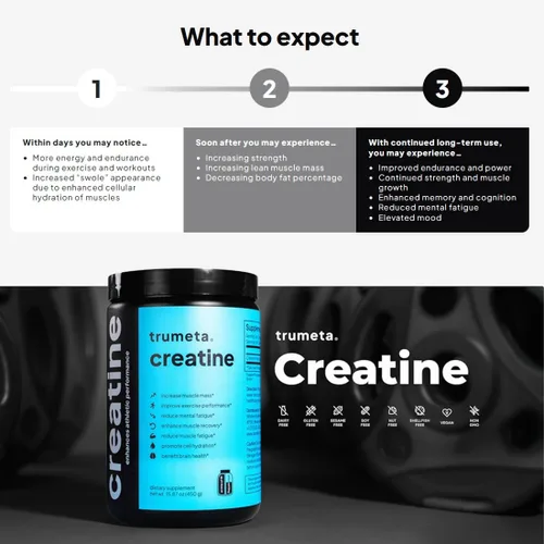 Vista 6 de Pure Creapure® Creatine Monohidrato en polvo, sin sabor