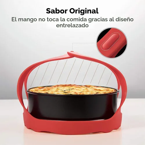 Vista 4 de Goldlion - Levantador de silicona y salvamanteles para Instant Pot y Ninja Foodi