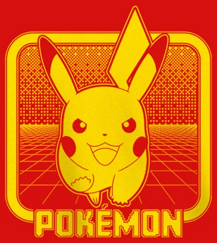 Vista 2 de Fifth Sun Pokemon Digital Pikachu - Camiseta de manga corta para niñas