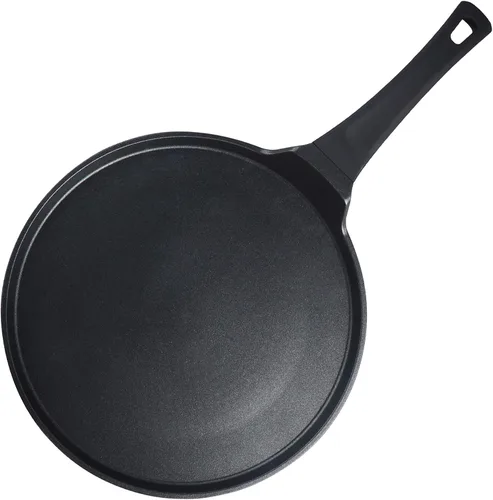 Vista 9 de S·KITCHN Sartén Antiadherente para Crepes, Sartén para Dosa Tawa Omelette Tortillas Panqueques Crujientes, Plancha para Panqueques, SIN PFOA