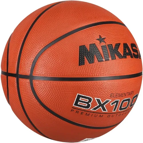 Vista 4 de Balón de baloncesto de goma premium Mikasa BX1000