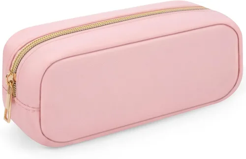 Vista 9 de XSUIOY Bolsa de maquillaje de viaje para bolso, bonita bolsa de maquillaje preparada para cosméticos, bolsa organizadora para mujeres, bolsa