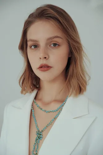 Vista 2 de Firstmeet - Collar con nudo de cuerda, de cuentas de cristal, largo, para mujer.