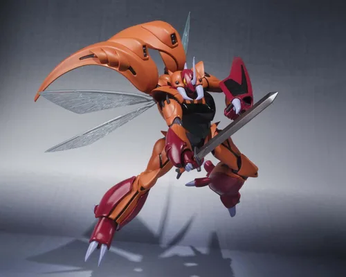 Vista 6 de TAMASHII NATIONS Bandai Robot Spirits Leprechaun Dunbine Figura de acción