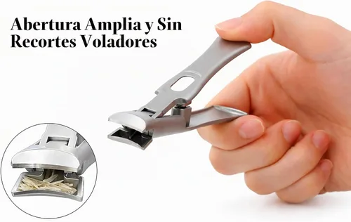 Vista 2 de Cortaúñas de diseño japonés de forma limpia y precisa y dura toda la vida