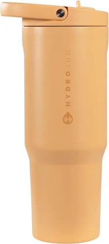 Vista 34 de HydroJug Sport - Botella de agua aislada de acero inoxidable de 20 onzas, All Star