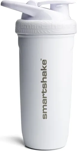 Vista 15 de Smartshake Reforce - Botella mezcladora de proteínas de acero inoxidable, sin aislamiento, unisex, para gimnasio, botellas agitadoras de metal, 30.4