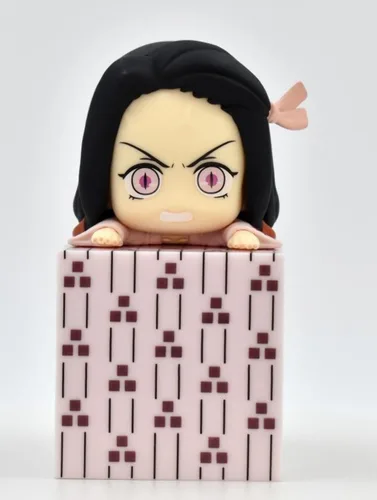 Vista 2 de FURYU Corporation Demon Slayer: Kimetsu no Yaiba Hikkake Figure-Colección Nezuko (3)