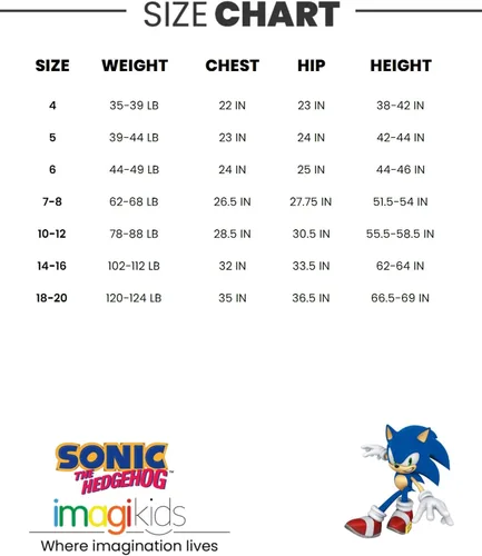 Vista 7 de SEGA Tails Sonic The Hedgehog Knuckles - Sudadera con capucha para niños pequeños y grandes