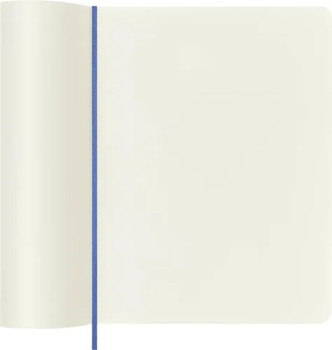 Vista 5 de Moleskine - Cuaderno clásico, tapa blanda, tamaño XL (7.5 x 9.5 pulgadas), liso/en blanco, azul hortensia, 192 páginas