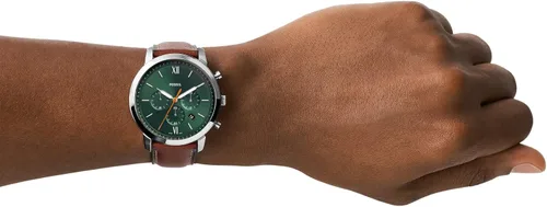 Vista 4 de Fossil Neutra Reloj cronógrafo de cuarzo de acero inoxidable para hombre