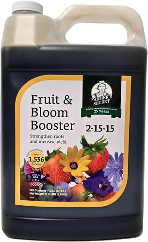 Vista 8 de Farmer’s Secret Fertilizante de Frutas y Estimulación de Floración (8oz) - Súper Concentrado - Aumenta la Floración y el Rendimiento en Todas